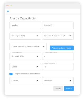Software de Recursos Humanos - Gestión de Formación