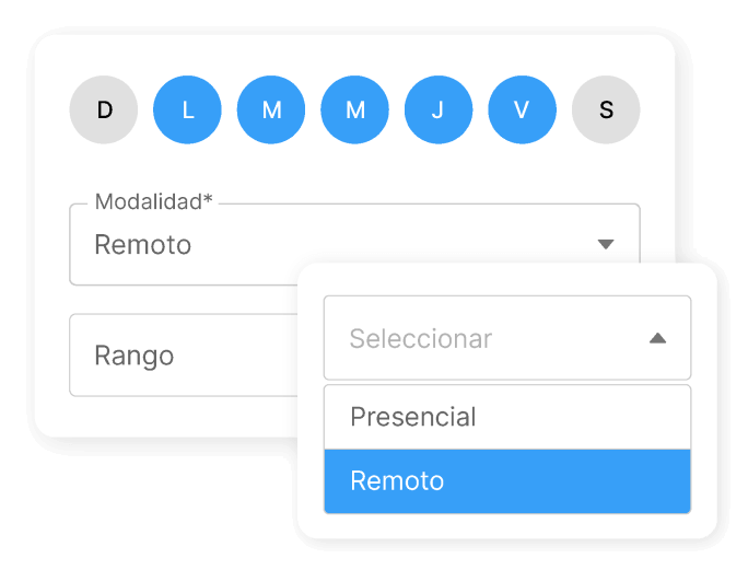 Modalidad turnos