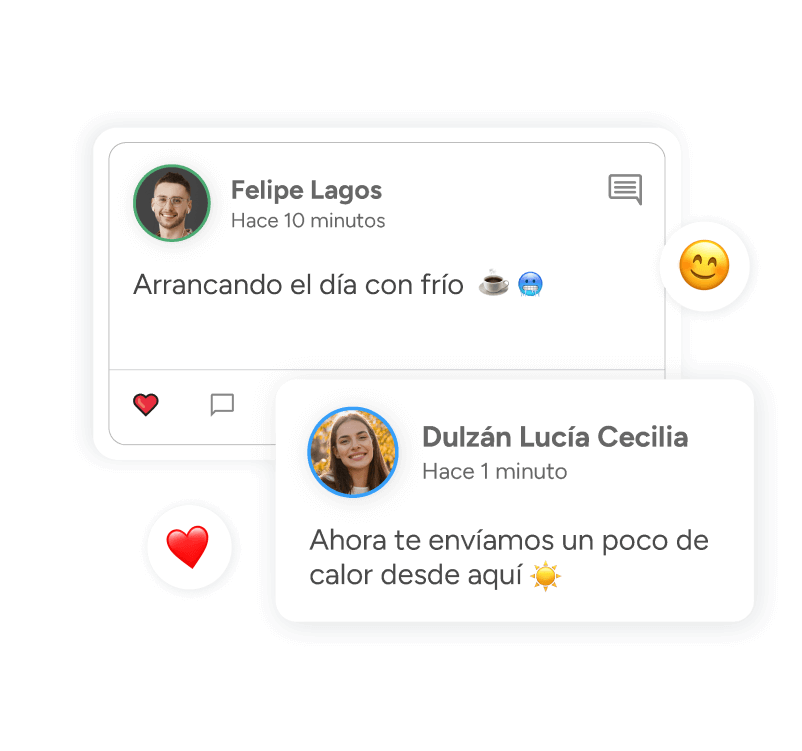 Pantalla Feed de Naaloo