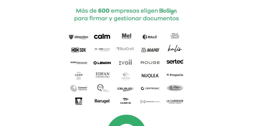 Más de 600 empresas eligen BloSign
