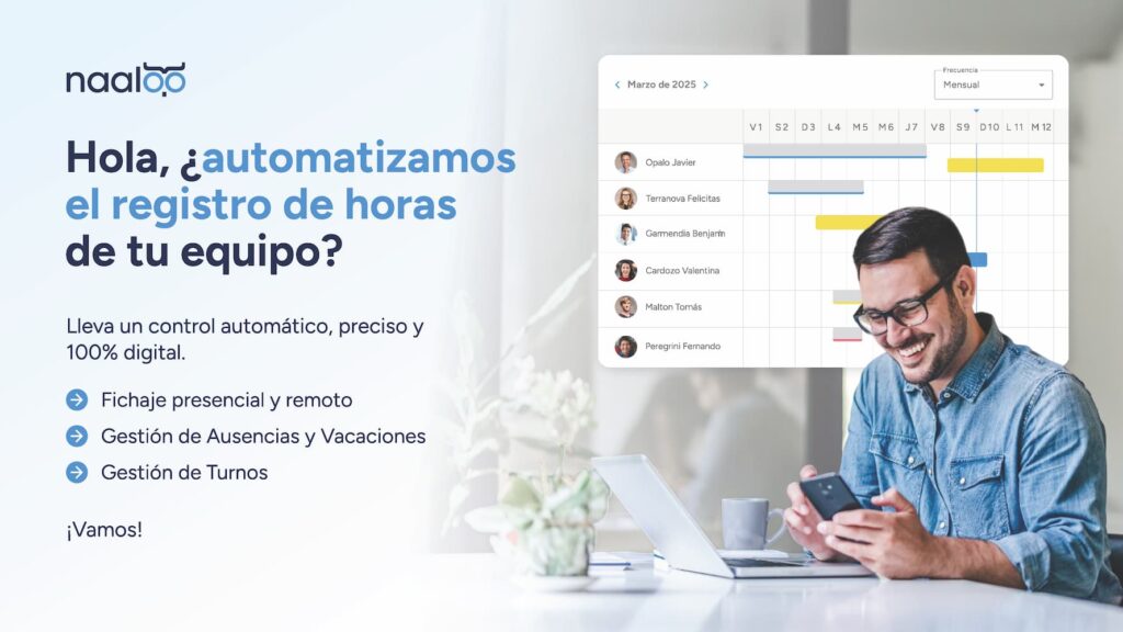 Registro de Horas con Naaloo