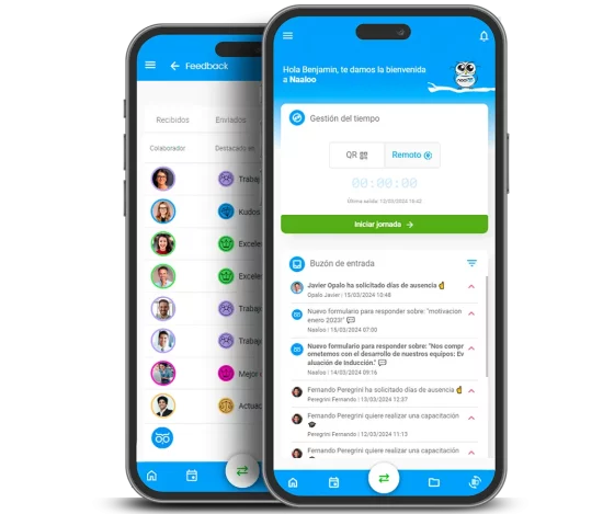 Software de recursos humanos mobile Naaloo